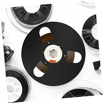 3Holes Empty Tape Reel Aluminum Alloy Take Up Reel for Recording Durable and Low Noise Tape Replacement for to Audio Systems