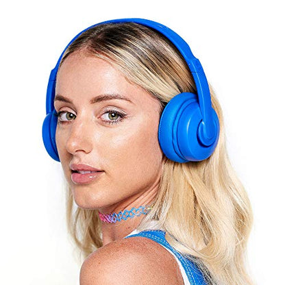Skullcandy Cassette Wireless On-Ear Bluetooth Headphones - Black | 22 Hours Battery, Foldable Lightweight Design, Backup 3.5mm AUX Cable Included for Wired Connection, Microphone