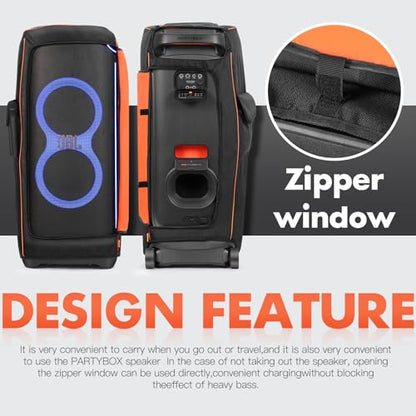 Speaker Cover Compatible with JBL PartyBox Ultimate | Scratch-Resistant, Dustproof, Portable Case with Storage Bag for Outdoor Party Speaker - size: For JBL partybox Ultimate
