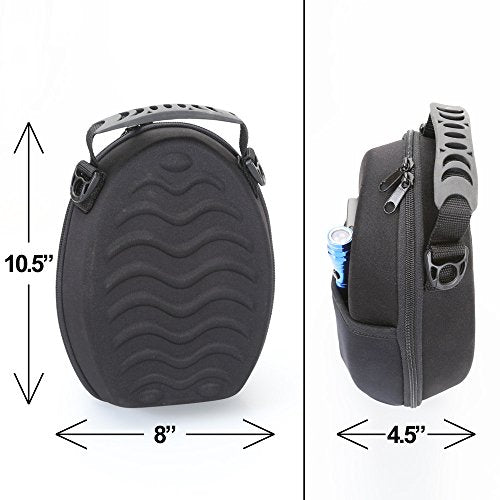 Molded Case for David Clark Aviation Headsets Headphones, Pilot Headset Case, Pilot Headphone Carrier Aviation Headphone Protector Surf To Summit