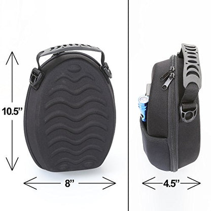 Molded Case for David Clark Aviation Headsets Headphones, Pilot Headset Case, Pilot Headphone Carrier Aviation Headphone Protector Surf To Summit