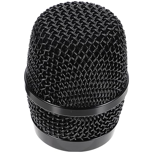 Microphone Metal Ball Head Replacement Part for Wireless Mics Pop Filter Sponge Mesh Cover