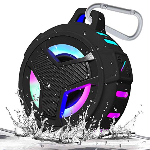 EBODA Bluetooth Shower Speaker, IPX7 Waterproof Portable Wireless Small Speakers, Floating, 24H Playtime for Home, Beach, Pool, Kayak, Hiking, Boat Accessories, Gifts for Boys, Girls
