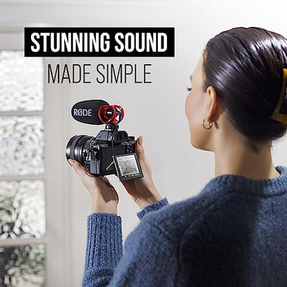 RØDE VideoMicro II Ultra-Compact On-Camera Shotgun Microphone for