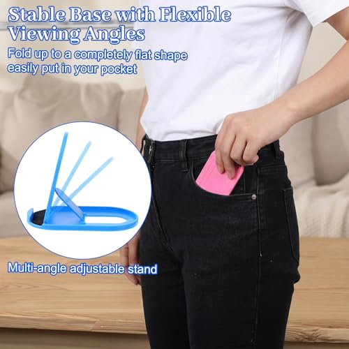 6Pcs Cell Phone Stand for Desk, Foldable Phone Stands