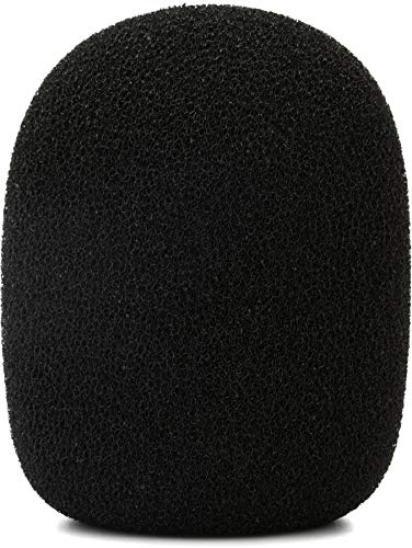 Rode WS2 Microphone Pop Filter/Wind Shield for NT1-A, NT2-A, NT1000, NT2000, NTK, K2 and Broadcaster Microphones | High-density foam windshield for Rode NT1-A, NT2-A and Broadcaster microphones