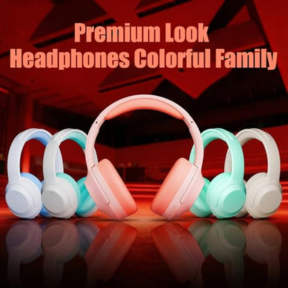 Upgraded Pro‑level Hybrid Active Noise Cancelling Headphones, HD Sound & Big Bass, 2X Softer Comfort, Long ANC Playtime, Wireless Over-Ear Bluetooth Headphones Perfect for Home Office|Travel|Pair - color: Black