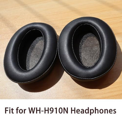 Replacement Ear Pads Cushion for Sony WH-H910N WH H910N Headphones, Black