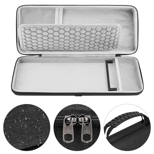 GEEKRIA Hard Shell Travel Case Compatible with Ableton Move, Audio Sampler Carrying Bag (Dark Gray)