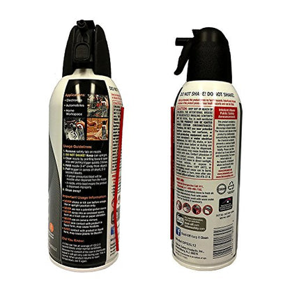 Dust-Off Falcon Professional Electronics Compressed Air Duster, 12 oz (12 Pack)