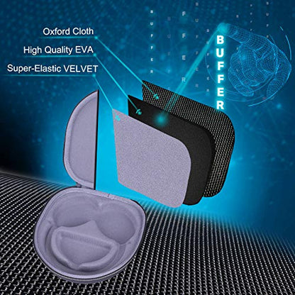 XANAD Hard Case for Sony WH-CH720N / WH-CH720NW / WH-CH720NB / WH-CH520 / WHCH710N / WH-CH510 / XB900N /XB700N Wireless Noise Canceling Extra Bass Headphones - Storage Protective Bag - color: Grey