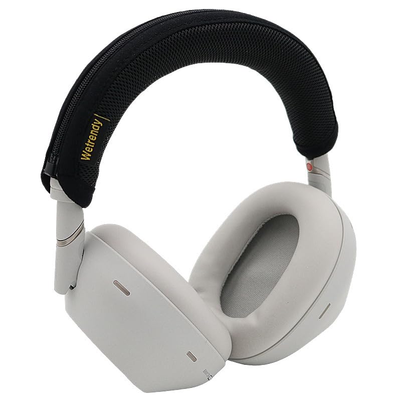WH-1000xm6 Headband, Replacement Mesh Fabric Headband Pad Cushion for WH-1000xm6 Headband Cover (Black)