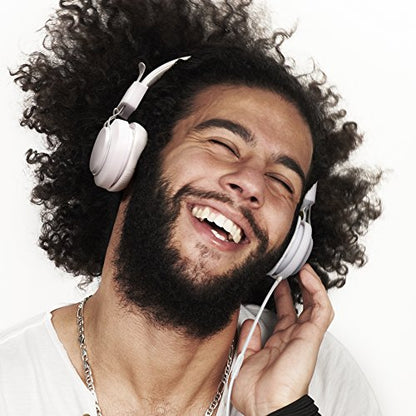 JLAB Audio Intro Premium On-Ear Headphones, with Universal Mic (Black)