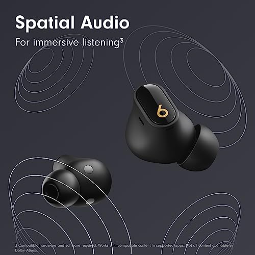 Beats Studio Buds + with Apple 20W USB-C Power Adapter - Black/Gold - color: Black/Gold, style: With Power Adapter