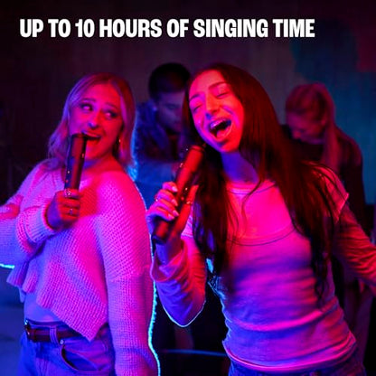 JBL EasySing Mics - Real-Time Vocal Removal - Black