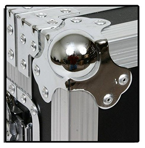 OSP Cases | ATA Road Case | 16-Space Amp Rack | 20" Deep | RC16U-20 - size: 16 Space, 20"