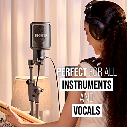 RØDE NT-USB+ Professional-Grade USB Condenser Microphone for Recording