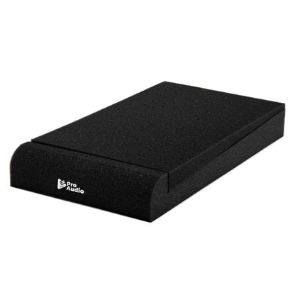 Focus Pro Audio Large Studio Monitor Isolation Pads for 8-Inch Speakers (Pair) - High-Density Acoustic Foam Panels for Sound Noise and Echo Reduction