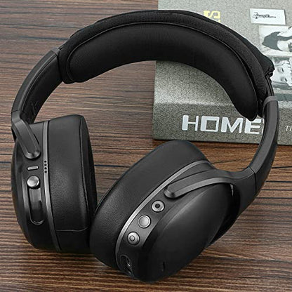Geekria Comfortable Cooling-Gel Replacement Headband Pad DIY Installation No Tool Needed, Fits Geekria Hook and Loop Headband Cover Only (Black)