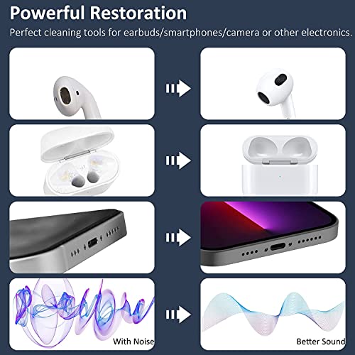 Beats Studio Buds/Studio Buds Plus Case Cover Clear 2021/2023 Men Lock Clip with Cleaner Kit, GARTOO Protective Case for Women Girls Kids Clear - color: Clear