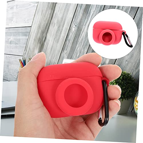 Silicone Protective Cover for Lightweight and Silicone Case Simple Design for Everyday Use Compatible and Red - color: Red