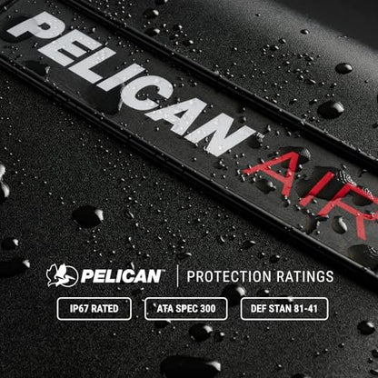 Pelican Air 1615 Case No Foam - Black - color: Black, size: No Foam (Empty Case)