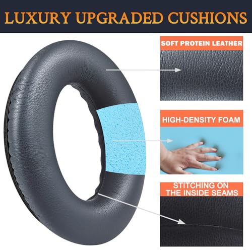 SoloWIT Earpads for Bose Headphones - Titanium - color: Titanium