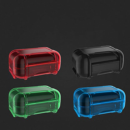KZ ABS Hard-Sided Multifunction Protective IEM Case | for Earphones, In-Ear Monitors, Eartips, Black