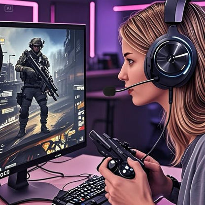 Replacement Gaming Microphone - Compatible with Logitech G PRO X2, G PRO X Wireless, and G Pro Wired Gaming Headsets, Detachable, Advanced Noise Cancellation