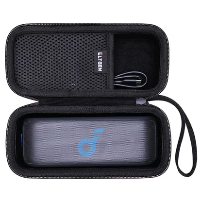 LTGEM Anker Soundcore Select 3/Soundcore Select 2S/Soundcore Motion 100 휴대용 블루투스 스피커와 호환되는 스피커 케이스, 사무실 여행 휴대용 보관 가방 - 블랙(케이스만 해당)