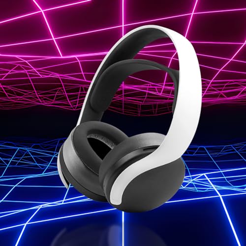 Ear Pads Replacement for Sony PlayStation 5 PS5 Pulse 3D Wireless Headset | Cooling-Gel Soft Ear Cushions With Noise Isolation Foam for Sony PS5 Wireless (Black) - color: Black