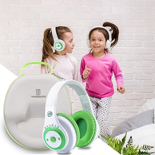 Tourmate Hard Travel Case for Leapfrog LeapPods Max Kids On-Ear Headphones, Protective Carrying Storage Bag