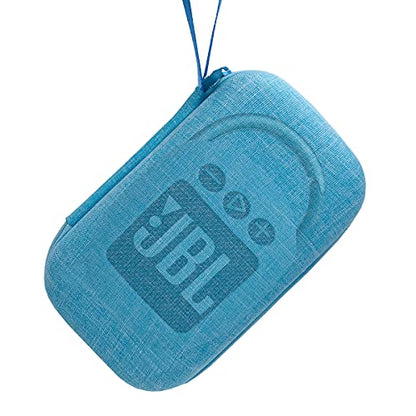 JCHPINE Silicone Cover & Hard Case for JBL Clip 4 Portable Bluetooth Speaker, Water Resistant Speaker Accessory, Shockproof, Dustproof, Blue | Protective Travel Case Storage for JBL Clip 4 Speaker Accessories, Soft Silicone Cover and Hard Case (Blue) - co