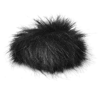 ChromLives Microphone Lapel Dead Cat Windscreen, Lapel Mic Windscreen Muff, Furry Windscreen Dead Cat Outdoor Comaptible with Lavalier Microphones 5Pack - color: Lapel Mic Cover