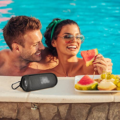 Comecase Silicone Case for JBL FLIP 6 Waterproof Portable Bluetooth Speaker - color: Black