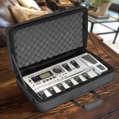 SKB 1SKB-SC2111 Foot Controller Soft Case (1SKBSC2111) | Rigid foam frame holds its shape, plush padded walls, doubles as a pedalboard bag, dual zippers, 21 inch carry strap
