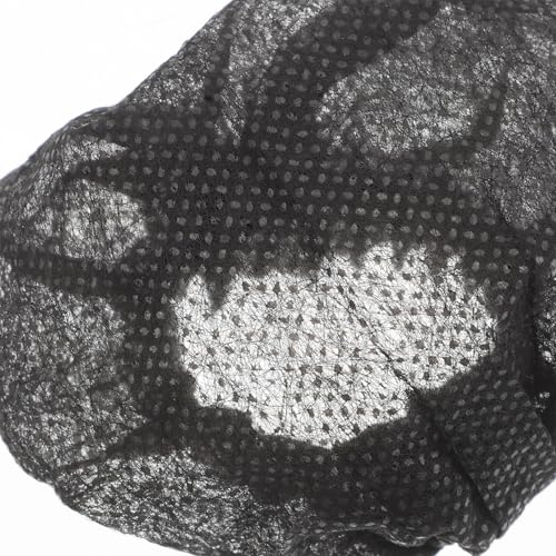 MAGICLULU 200pcs Disposable Microphone Covers Non-woven Windproof Mic Sleeve with Elastic Band for Ktv Recording Studio Interview Noise Reduction