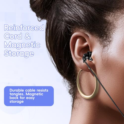 Single Sided Type C Earphone with Microphone | Wired One Ear Earbud | for Phone Laptop PC | USB-C Single Ear Headset 1pc