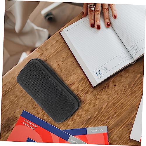 LIOOBO Microphone Storage Pouch Carrying Case EVA Protective Bag | 2 Pack, Lightweight Shockproof Waterproof Design, Built-In Mesh Pocket, Travel Business Use