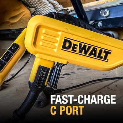 DEWALT Bluetooth Neckband Headphones Protective Case Sets | Wireless Earbuds w/ 30H Playtime, Noise Isolation, IPX6 Jobsite-Ready, EVA Shockproof Water-Resistant Storage Bag Bundle