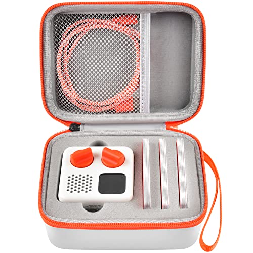 casmilee Travel Case Compatible with Yoto Mini – Kids Audio & Music Player, Holder Bag for Children’s Speaker Plays Audiobook Cards - Box Only - color: White, size: M