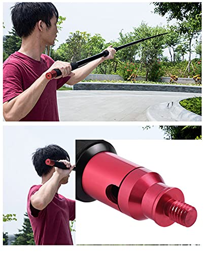 Andoer Telescoping Microphone Boom Pole Aluminum Alloy 4 Sections Stretchable Handheld Microphone Holder Pole Flash Light Boom Sound Recording Grip Support Rod for Recording Interview Filming 11.5ft