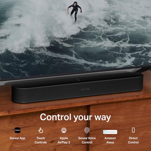 Sonos Beam Gen 2 - Black - Soundbar with Dolby Atmos - color: Black