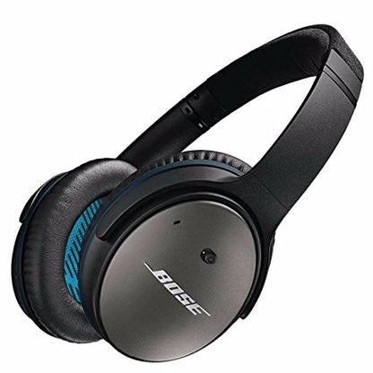 Bose QuietComfort 25 Acoustic Noise Cancelling Headphones (Apple Devices, Black) - color: Black