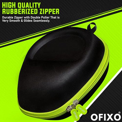Hard Shell Case for Over The Ear Headphones with Full Protection Compatible with All Branded and Non-Branded Headphone Universal Hard EVA Shell Storage Bag with Zipper
