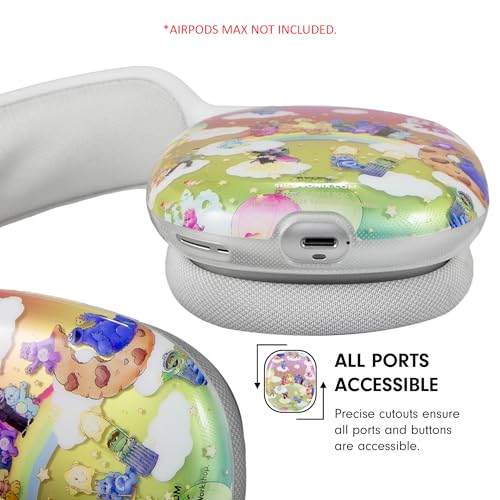 Sonix Protective Case for AirPods Max Headphones - Stylish TPU Hard Shell Ear Cup Covers | Care Bears x Sesame Street - color: Care Bears x Sesame Street