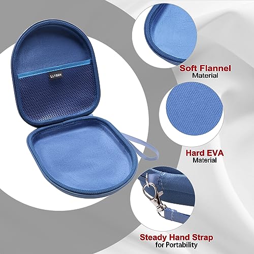 Case for Sony WH-CH520 Wireless Headphones Blue | Hard Carrying Travel Case for Sony WH-CH520 Wireless Headphones - color: Blue