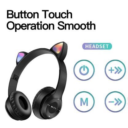 Upgraded Hybrid Noise Cancelling Headphones Over Ear with Transparent Modes Wireless Bluetooth with Mic Soft-Earpads Hi-Fi Audio Deep Bass Comfortable Fit Long Playtime for Home Office Travel Black