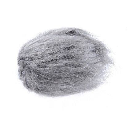 Movo WS1 Furry Microphone Windscreen | For Zoom H1n, H1essential & H1 Recorders, Outdoor Wind Muff / Deadcat, For Small Mics up to 3" x 40mm