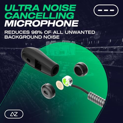 ACEZONE A-Spire Wireless Gaming Headset, Tournament-Grade Hybrid ANC, Ultra-Low Latency, Flip-to-Mute Mic, App EQ, 35+ Hr Battery, 270g, 2.4GH, BT, USB-C, 3.5mm, for PC, MacOS PS4/PS5, Switch, Mobile